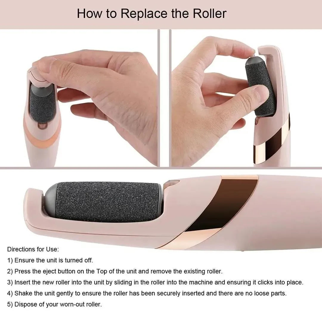 Rechargeable Electric Foot Filer – Dead Skin & Callus Remover | Bachat Hub